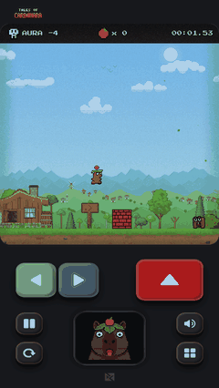 Tales of Carbonara gameplay on a phone